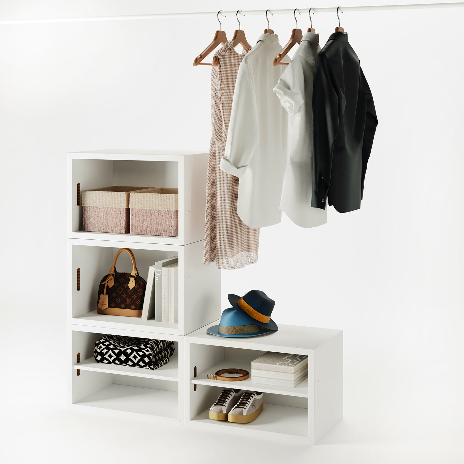Closet Storage Solution for Renters