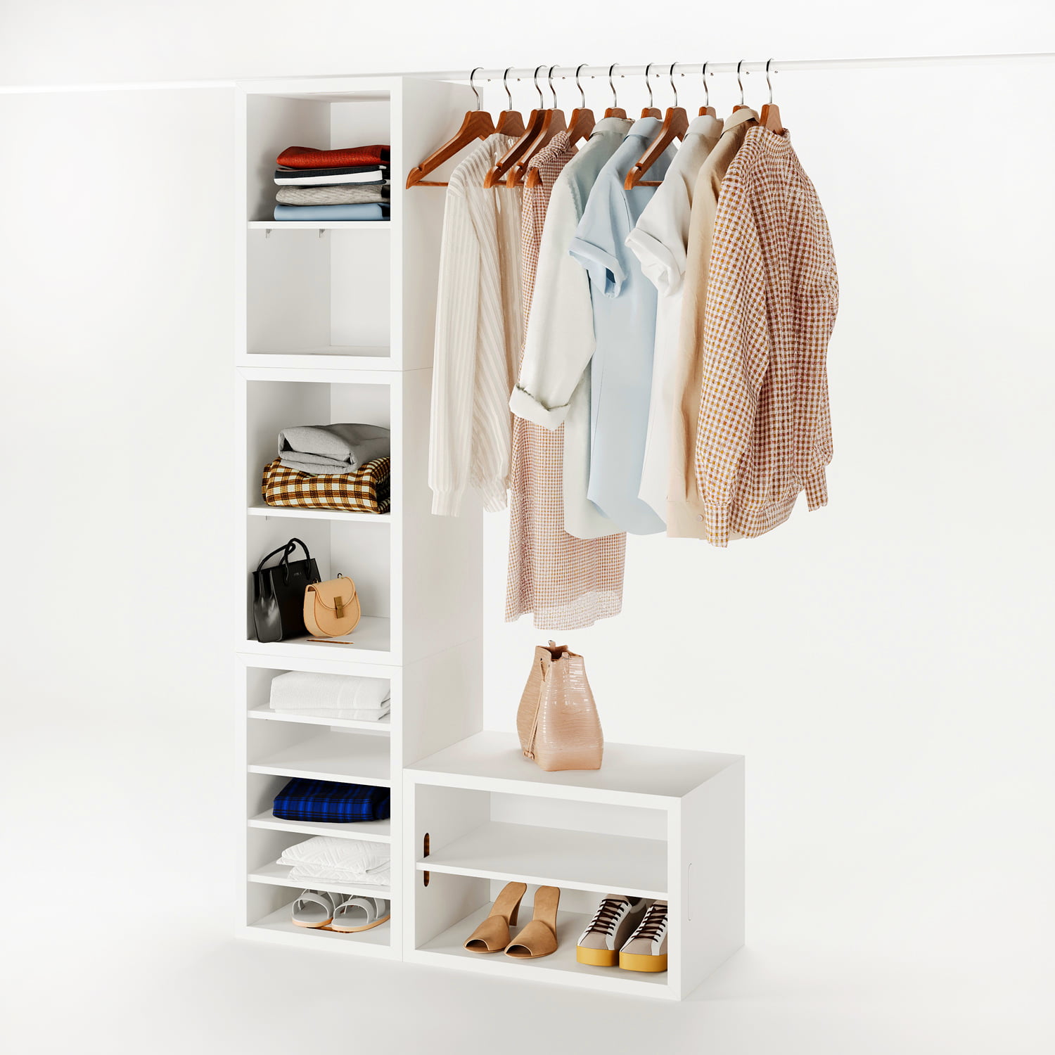 Modular Closet Organizing System