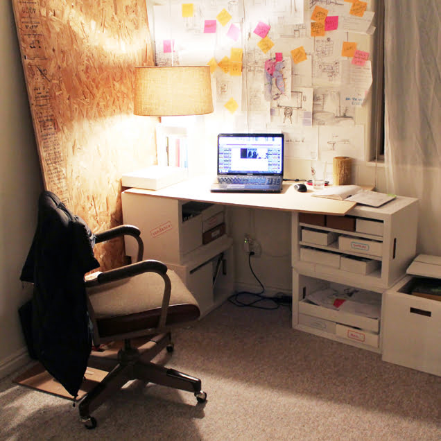 Modular Desk Muvo Boxes