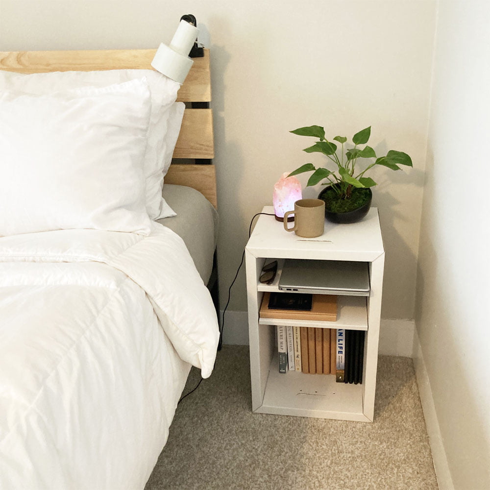 Simple Cube Nightstand