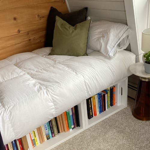 Bookcase bed