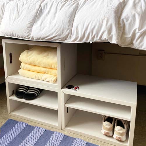 Underbed storage dorm college