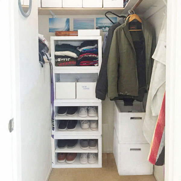 closet organizers shoe sorters